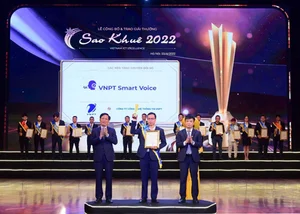 Nền tảng giọng nói thông minh VNPT Smart Voice nhận giải Sao Khuê 2022